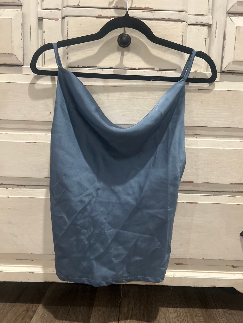 NWT Bishop and Young Swag front tank, adjustable spaghetti straps, size XS